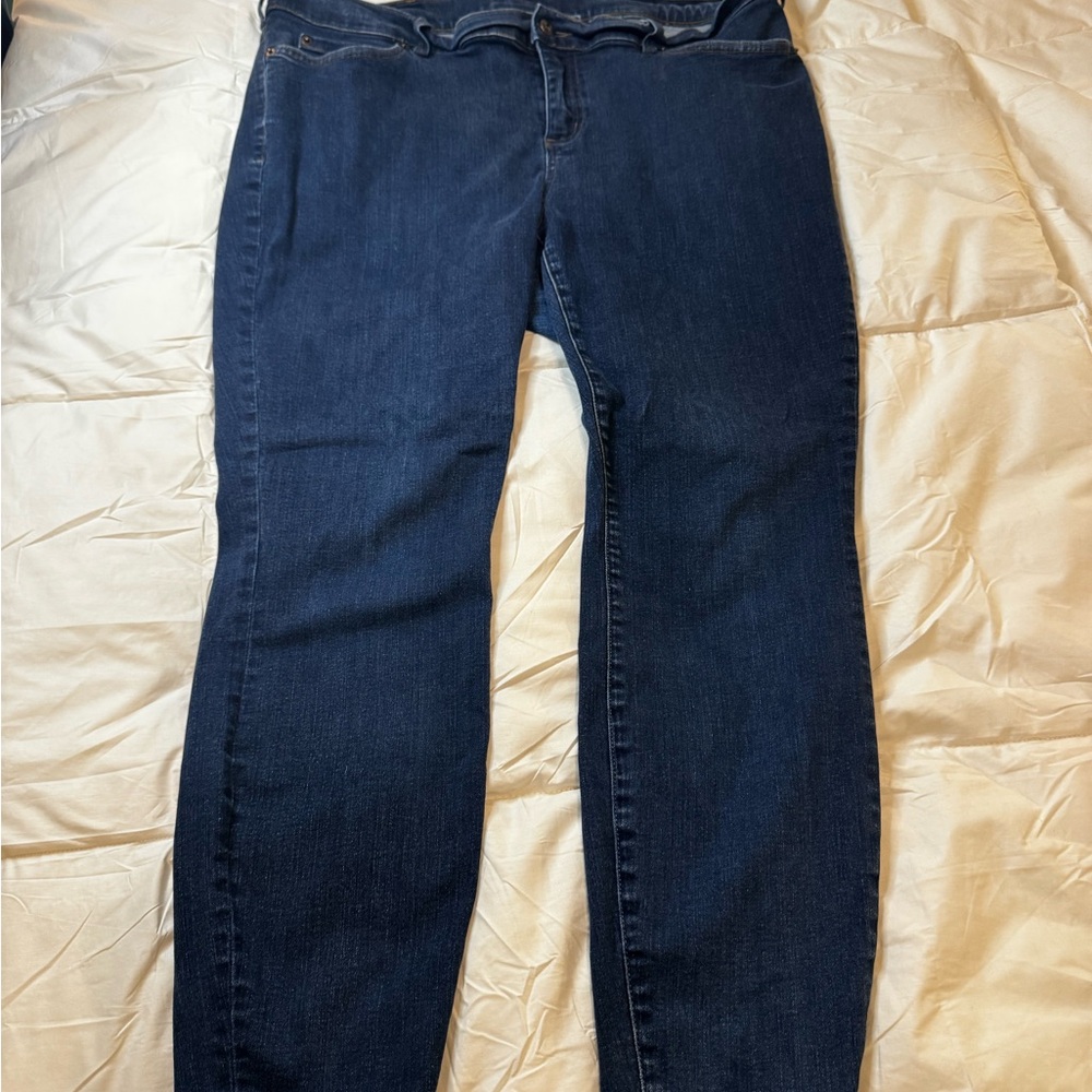 Duluth Trading Co Dark Blue Women's Skinny Jeans